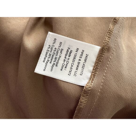 $548 Veronica Beard Liberty Long Dress in Russet Size 2 NEW Womens Drape - Picture 9 of 10